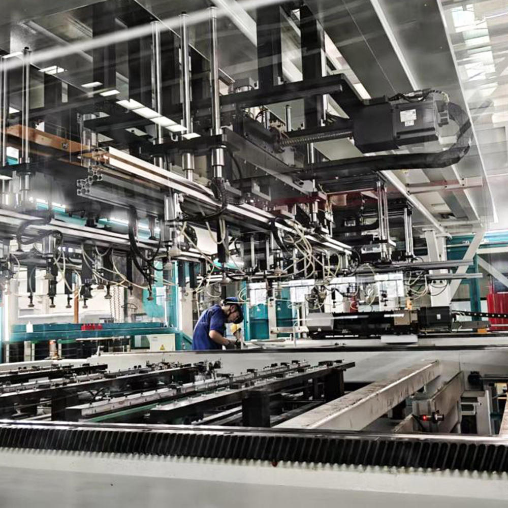 Linia produkcyjna do układania rdzeni transformatora w trybie offline LXD-420-1